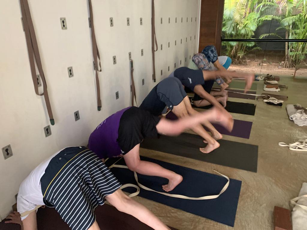 Yoga in Goa 2023 by Bryant from Santosh Yoga USA